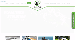 Desktop Screenshot of e3sparkplugs.com